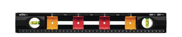 Wiha elektriker-vaterpas 40cm m/justerbare markeringsstykker for dåser - 1