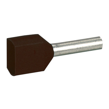 Starfix dobbelt tylle løs 2x1,5mm² sort P100 - 1