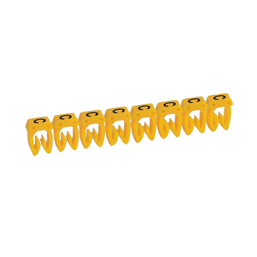 Legrand ledningsmærke CAB3 38302 0,5-1,5MM² mærke C gul P300 - 1
