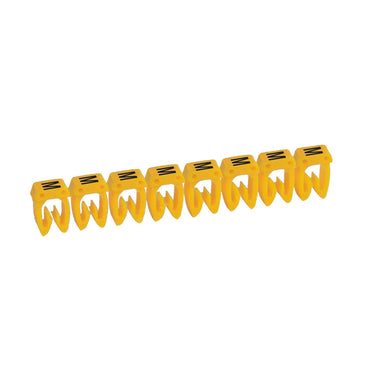 Legrand ledningsmærke CAB3 38312 0,5-1,5MM² mærke M gul P300 - 1