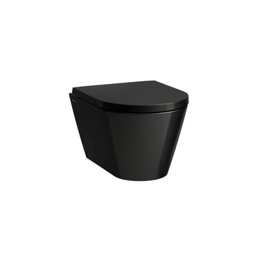 LAUFEN Kartell By LAUFEN hængeskål Rimless 490 x 370 mm sort højglans - 1