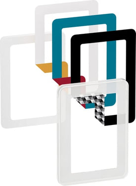LK FUGA CHOICE designramme inkl  6 farvevalg 1,5 modul frosted - 1
