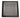 Purus ramme/rist PVD sort CHESS 150 x 150 mm - 1