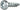 3,0X12/12 spånpladeskrue pan hoved TX10 elgalvaniseret - 1