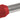 Isoleret ABIKO terminalrør KA10-12ETD 10mm² L12 Rød - 2