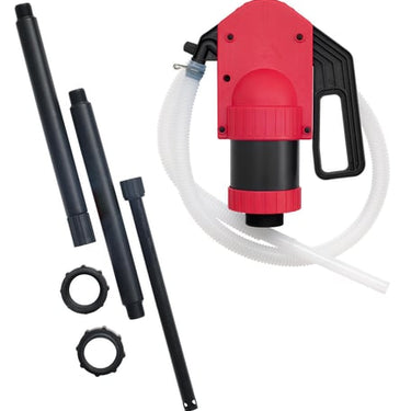 KABI Håndpumpe med NBR pakning 1,5 m slange & 3 adapt (96030+96031+96032) - 1