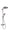 hansgrohe Croma Select S Showerpipe 280 1jet med term/håndbruser Raindance Select S 120 3jet bør sort krom - 1