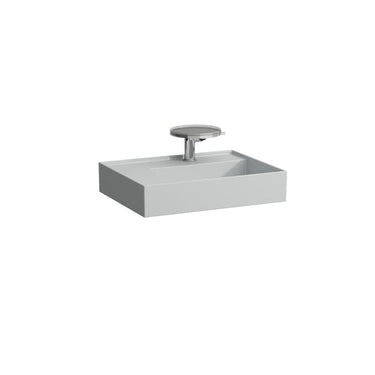 LAUFEN Kartell By LAUFEN håndvask 60 x 46 cm hylde venstre mat grå - 1
