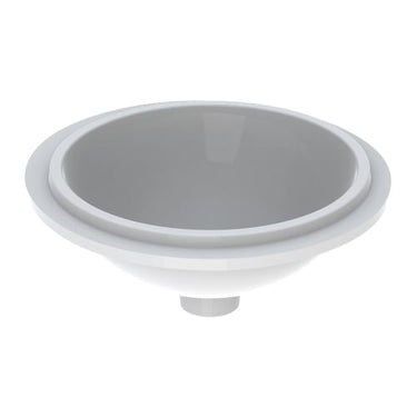 Geberit Variform håndvask 390x181mm underlim hvid porcelæn KeraTect - 1