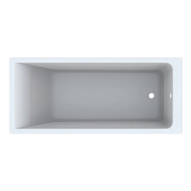 Geberit Renova Plan badekar 1700 x 750 x 460 mm med ben hvid - 1