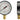 Manometer 1/2XØ80 0-1 bar/0-10 MVS nedadrettet studs - 1