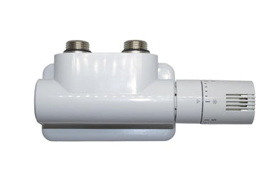 KRISS Twin Rum ventilsæt 1/2" VL højre krom - 1