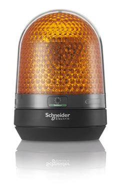 Signallampe Ø100 mm LED multifunktion uden buzzer orange 12-24 VDC - 1