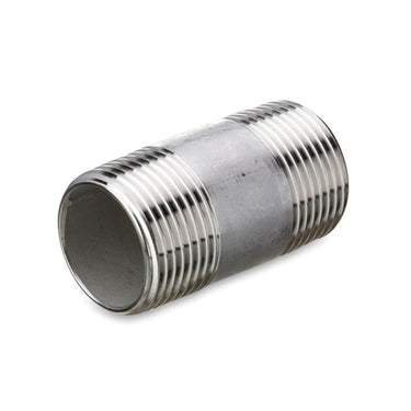 Nippelrør 4404/316 40 bar 3/8"x90mm - 1