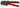 Knipex krympetang 250 mm med  i-og uisolerede kabeltyller 0,25x6,0mm² AWG23-10 og 5 bakker - 1