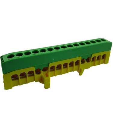 Jordklemme PE15-F2 grøn/gul 15x16mm2 - 1