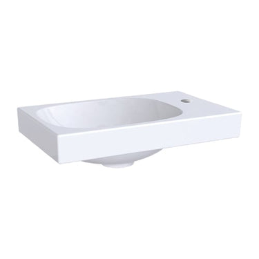 Geberit Acanto håndvask 400x115x250mm t/møbel/bolt hvid porcelæn KeraTect - 1