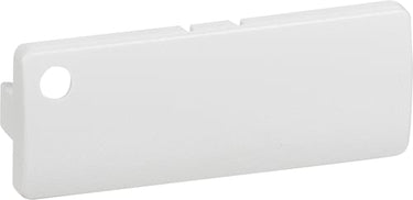 FUGA indsats svagstrømstryk tangent blank for lysdiode hvid - 1