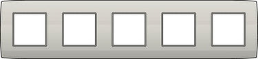 Ramme 5-modul Original light grey - 1
