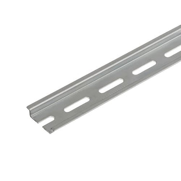 DIN skinne TS35X7,5 med huller 5,2X25 galvanizeret L=2m - 1