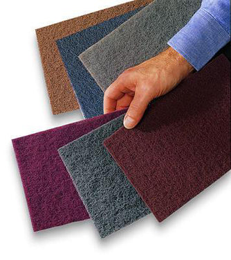 Scotch-Brite™ Ark 7448+ S UFN 158 mm x 224 mm grå 60 stk/krt - 1