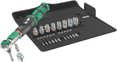 Wera Safe-Torque A 2 momentnøgle 1/4" 2-12nm sæt 1 23 dele - 1