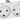 LK FUGA dobbelt stikkontakt 2-polet + DK jord med LED 2 modul hvid - 1