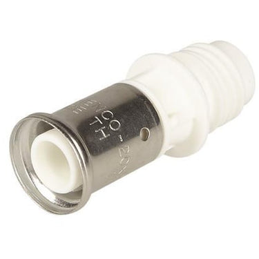 Henco pres tilslutning 20 mm til fordelerrør - 1