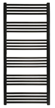 KRISS Space håndklædetørrer 1337x600mm mat sort - 1