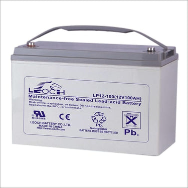 BLYBATTERI 12V-100Ah330xB173xH212/220 T6/T11 Terminal - 1
