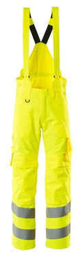 Mascot vinterbukser 15690 hi-vis gul str L - 1