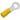 Isol. ABIKO ringkabelsko KA4665R-PB-UL 4-6mm² M6 Gul - 1