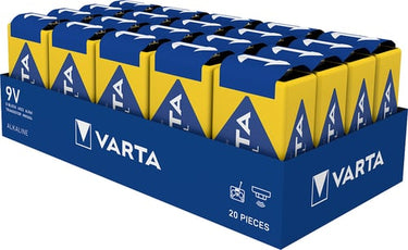 Varta batteri Industrial 9V 20-pak - 1