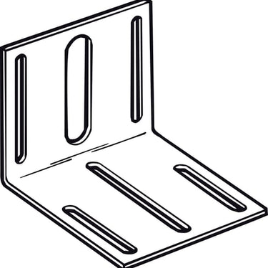 Vægbøjle 80X56 galvaniseret - 1