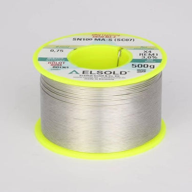 ELSOLD SN100 MA-S Microlegeret tråd 1,5 mm med 3064BF Flus på 500 g spole - 1