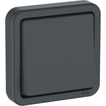 OPUS® 74 afbryder 1-polet IP44 antracitgrå - 1