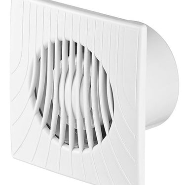 Ventilator standard Ø100 hvidt front panel - 1