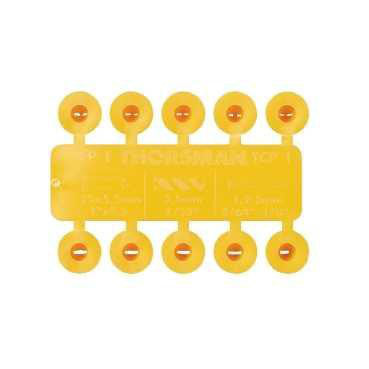 Clipsplugs TCP 1 gul 5,5X25 mm i pakker á 100 styk - 1