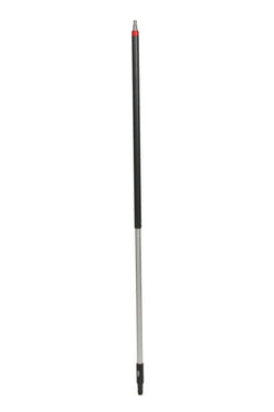 Vikan Aluminiumsskaft med slangestuds og vandgennemløb Ø31mm 1565mm sort - 1