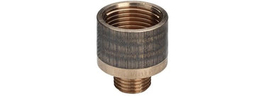 Viega spidsmuffe 1 1/4" x 1" rødgods - 1