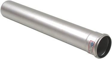 BLÜCHER afløbsrør 82x2000mm muffe rustfrit - 1