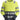 Snickers High-Vis langærmet T-shirt 2433 gul/navy klasse 2 str M - 1