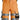 Snickers Hi-Vis shorts orange/sort kl. 1 str 68 - 1