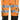 Snickers Hi-Vis piratbukser orange/sort kl. 1/2 str 52 - 1