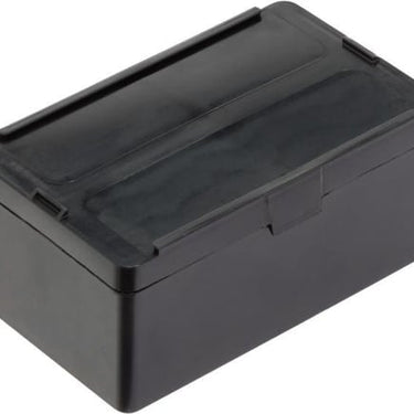 WEZ ESD kasse med låg 136 x87 x 55 mm sort - 1