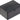 WEZ ESD kasse med låg 180 x 140 x 80 mm sort - 1