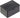 WEZ ESD kasse med låg 180 x 140 x 80 mm sort - 1
