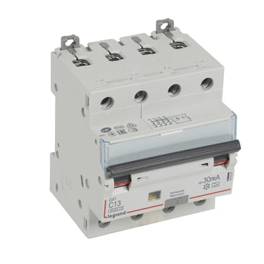 DX³ RCBO kombiafbryder C13 4pol 30mA type-A 4M 6000/10KA - 1