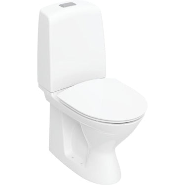 Ifö Spira 6260 gulvstående toilet Rimfree/SC hvid - 1