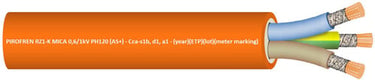Funktionssikkert kabel FIREFLEX 1X25 orange 0,6/1kV afmål - 1